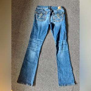 American Eagle embellished button pocket kick boot 2 regular